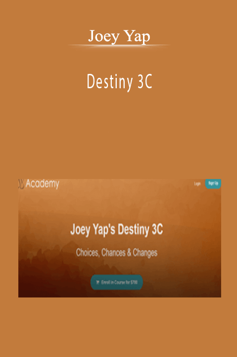 Destiny 3C – Joey Yap