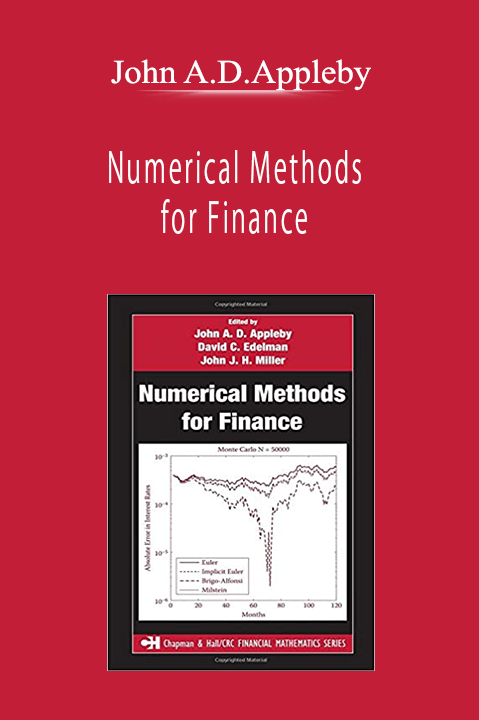 John A.D.Appleby - Numerical Methods for Finance