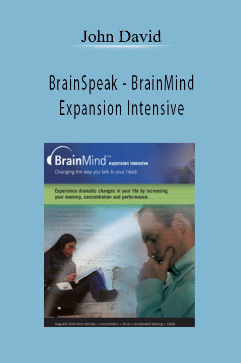 BrainSpeak – BrainMind Expansion Intensive – John David