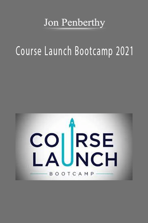 Course Launch Bootcamp 2021 – Jon Penberthy