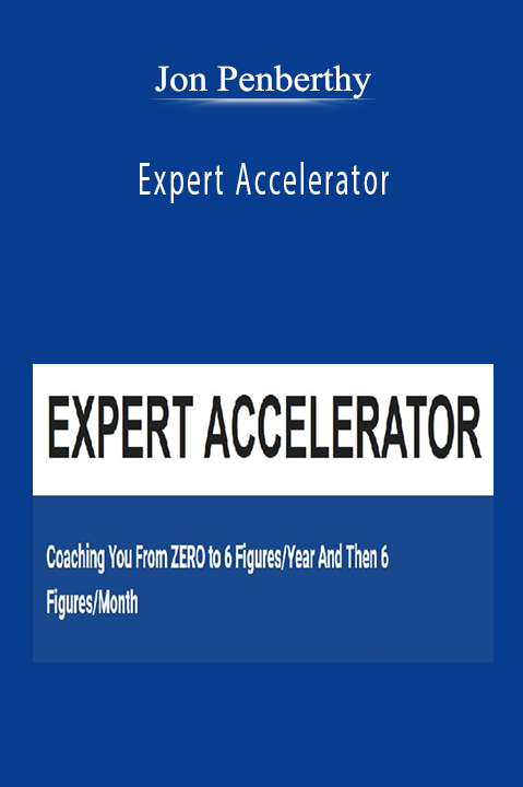 Expert Accelerator – Jon Penberthy