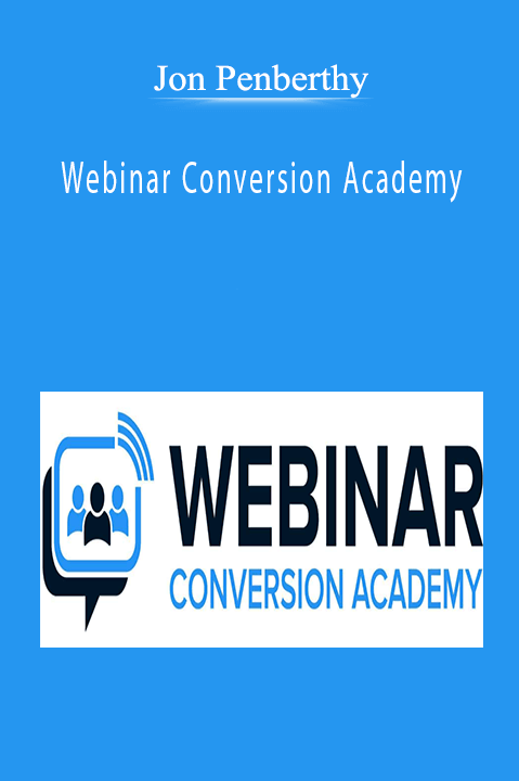 Webinar Conversion Academy – Jon Penberthy