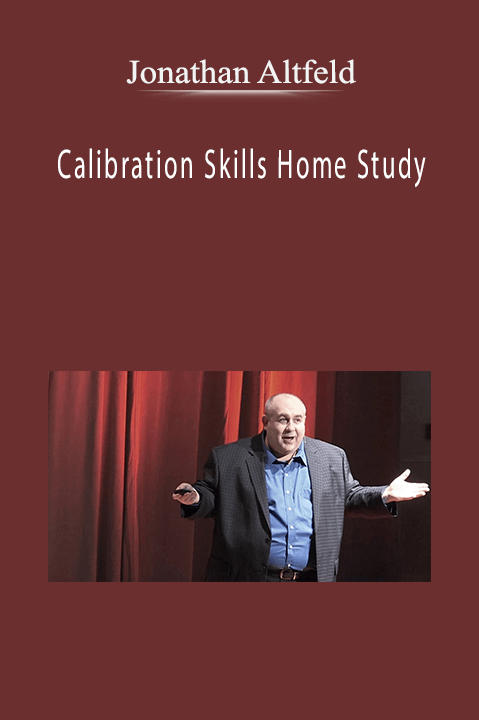 Calibration Skills Home Study – Jonathan Altfeld