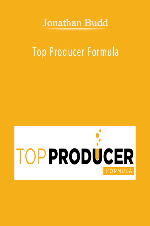 Top Producer Formula – Jonathan Budd