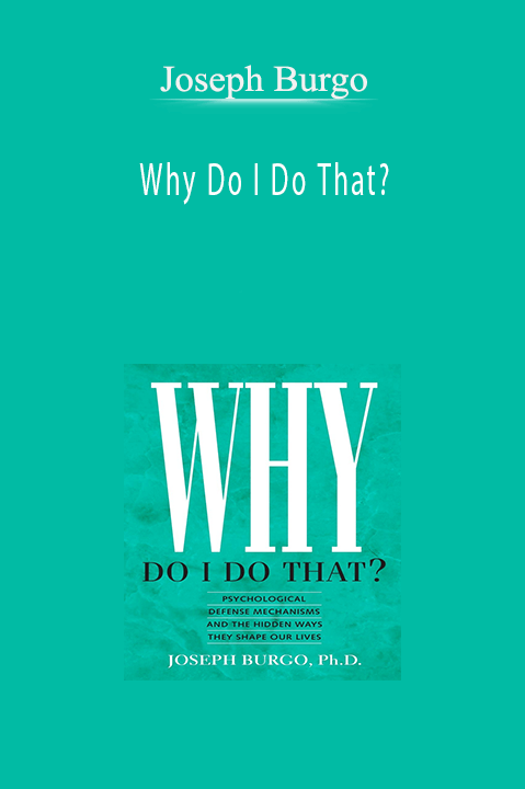 Why Do I Do That? – Joseph Burgo