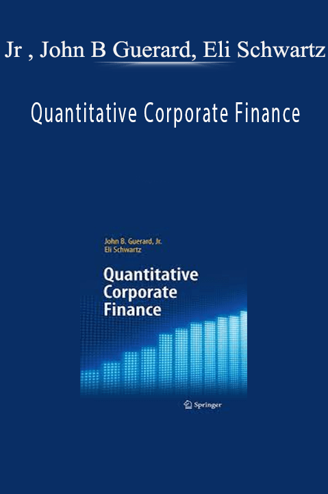 Quantitative Corporate Finance – Jr