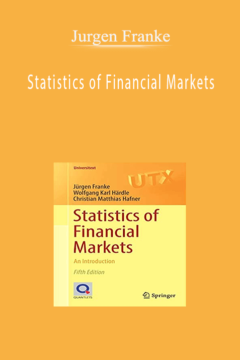 Statistics of Financial Markets – Jurgen Franke