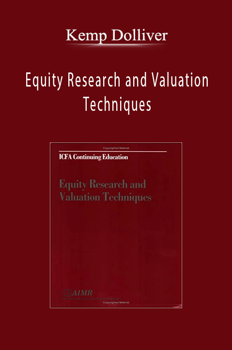 Equity Research and Valuation Techniques – Kemp Dolliver