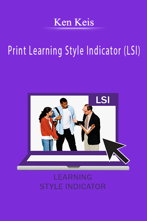 Print Learning Style Indicator (LSI) – Ken Keis