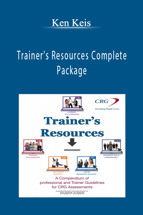 Trainer’s Resources Complete Package – Ken Keis