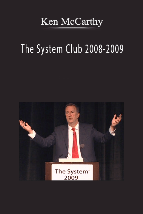 The System Club 2008–2009 – Ken McCarthy