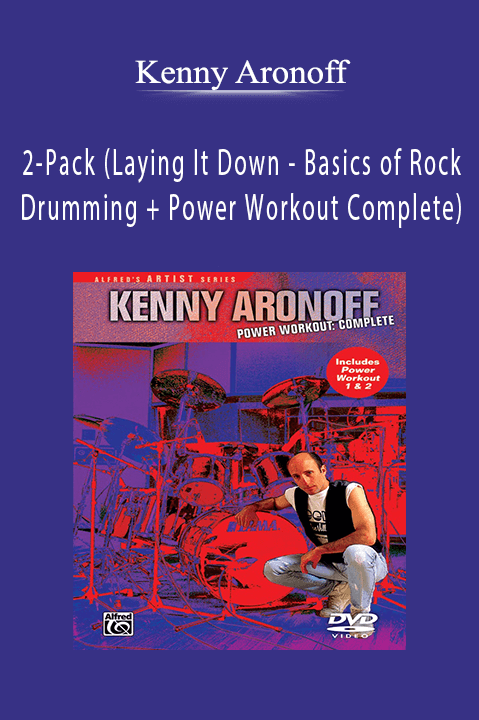 2–Pack (Laying It Down – Basics of Rock Drumming + Power Workout Complete) – Kenny Aronoff