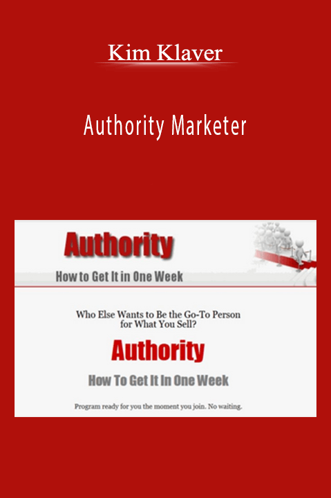 Authority Marketer – Kim Klaver