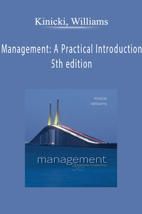 Management: A Practical Introduction 5th edition – Kinicki