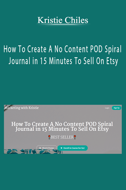 How To Create A No Content POD Spiral Journal in 15 Minutes To Sell On Etsy – Kristie Chiles