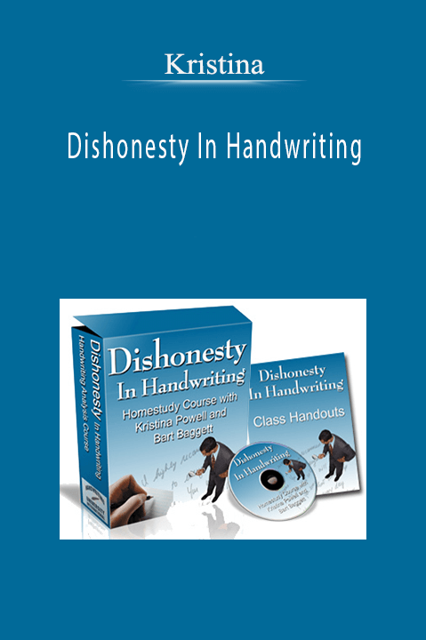 Dishonesty In Handwriting – Kristina