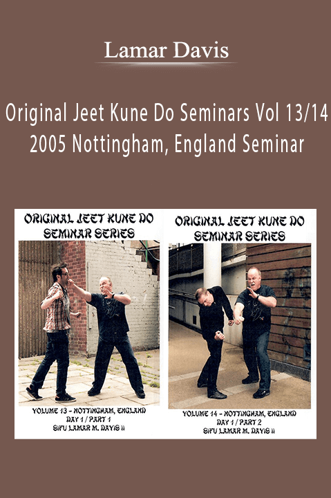 Original Jeet Kune Do Seminars Vol 13/14 – 2005 Nottingham