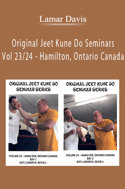 Original Jeet Kune Do Seminars Vol 23/24 – Hamilton