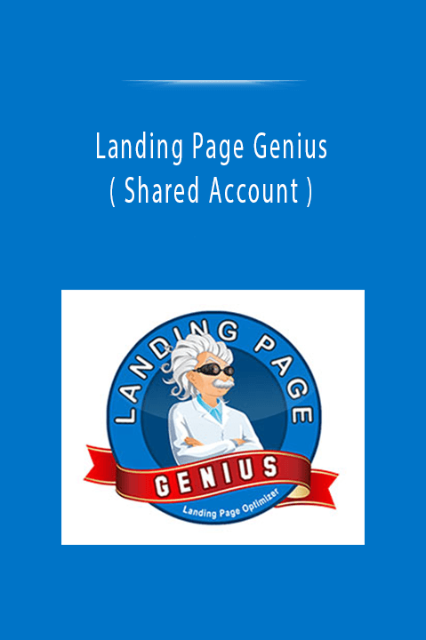 Landing Page Genius ( Shared Account )