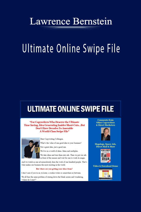 Ultimate Online Swipe File – Lawrence Bernstein