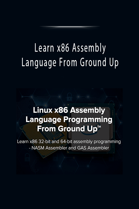 Learn x86 Assembly Language From Ground Up