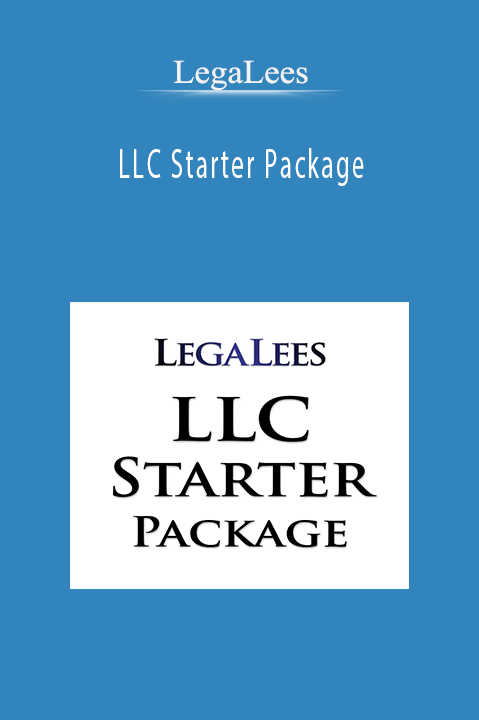 LLC Starter Package – LegaLees