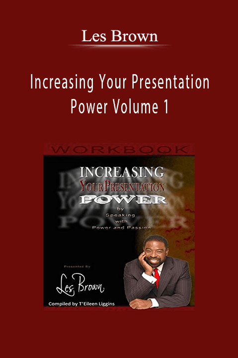 Increasing Your Presentation Power Volume 1 – Les Brown