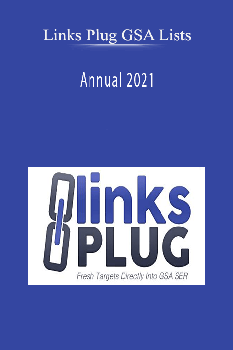 Annual 2021 – Links Plug GSA Lists