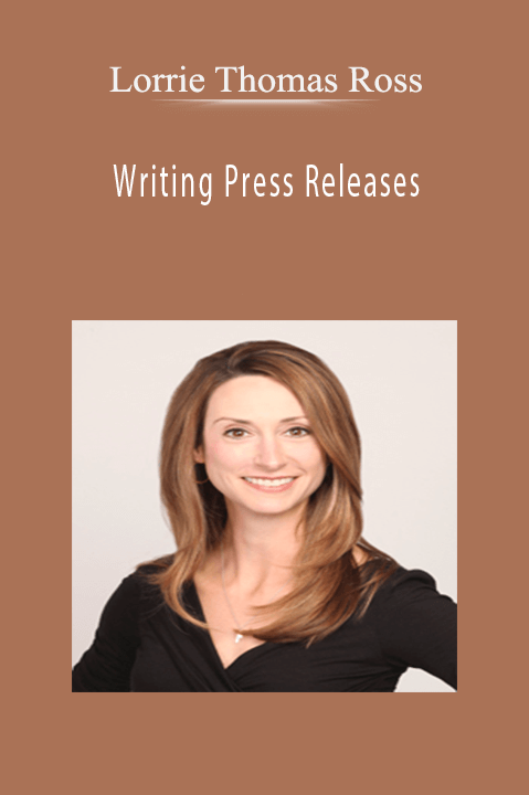 Writing Press Releases – Lorrie Thomas Ross