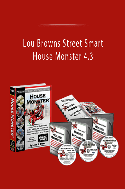 Lou Browns Street Smart House Monster 4.3