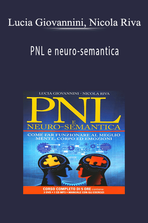 PNL e neuro–semantica – Lucia Giovannini