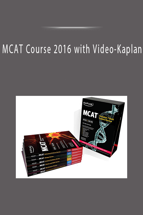 MCAT Course 2016 with Video–Kaplan