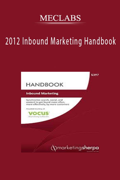 2012 Inbound Marketing Handbook – MECLABS