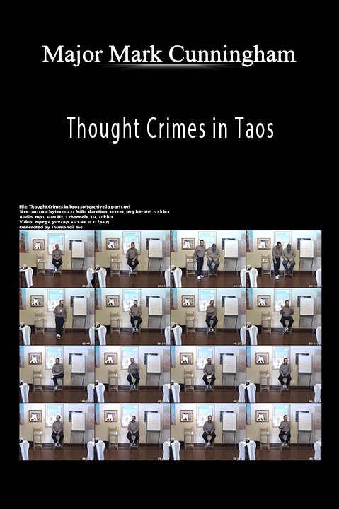 Thought Crimes in Taos – Major Mark Cunningham