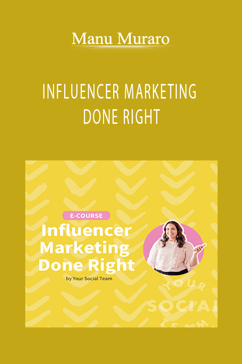 INFLUENCER MARKETING DONE RIGHT – Manu Muraro