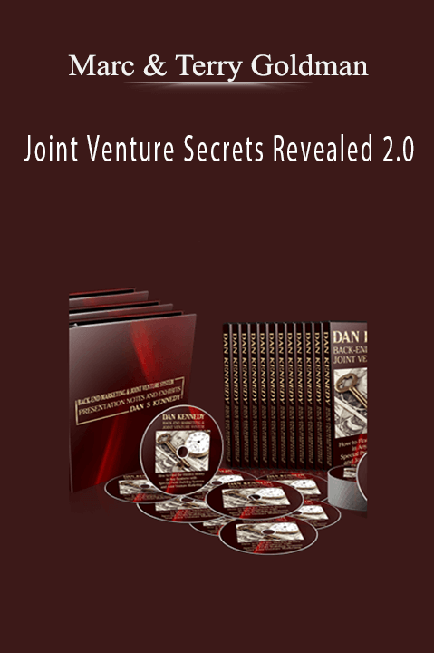 Joint Venture Secrets Revealed 2.0 – Marc & Terry Goldman