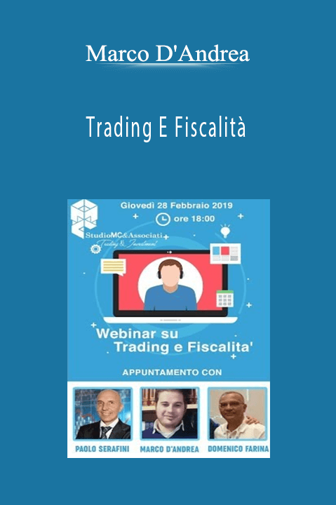 Trading E Fiscalità – Marco D'Andrea