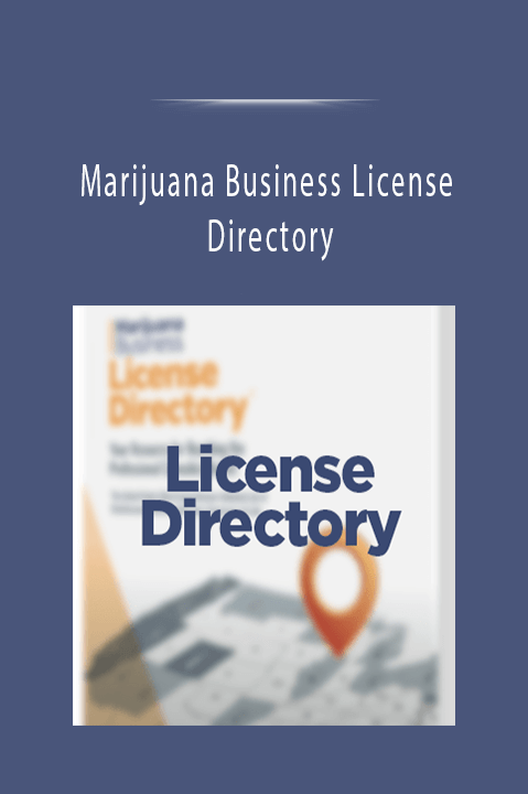 Marijuana Business License Directory