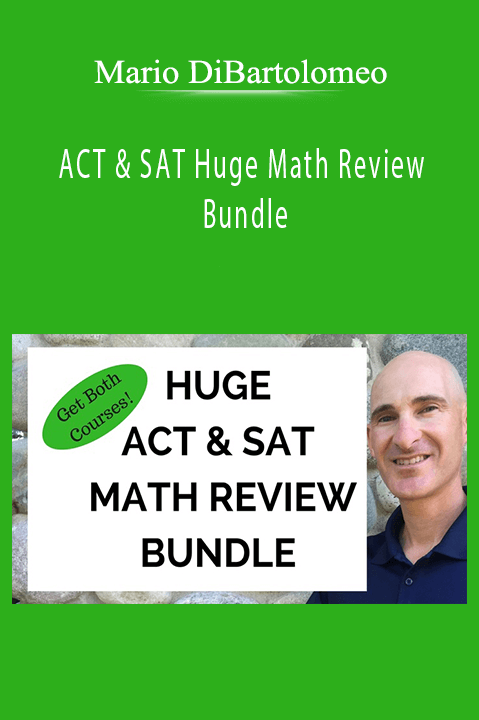 ACT & SAT Huge Math Review Bundle – Mario DiBartolomeo
