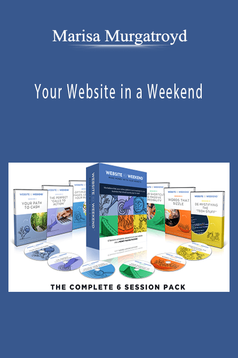 Your Website in a Weekend – Marisa Murgatroyd