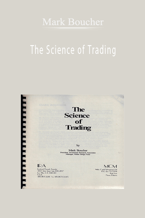 The Science of Trading – Mark Boucher