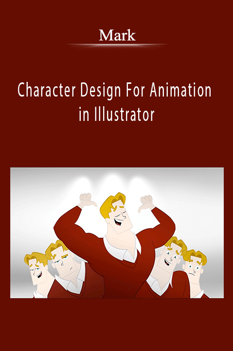 Character Design For Animation in Illustrator – Mark