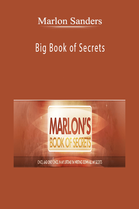 Big Book of Secrets – Marlon Sanders