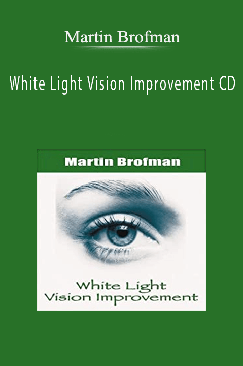 White Light Vision Improvement CD – Martin Brofman