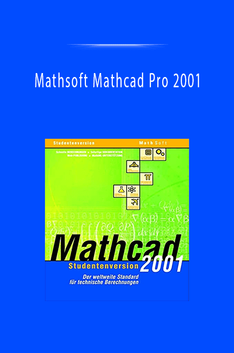 Mathsoft Mathcad Pro 2001