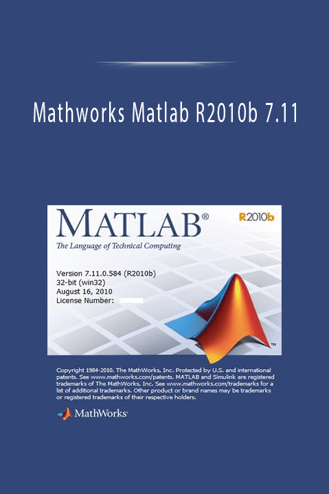 Mathworks Matlab R2010b 7.11