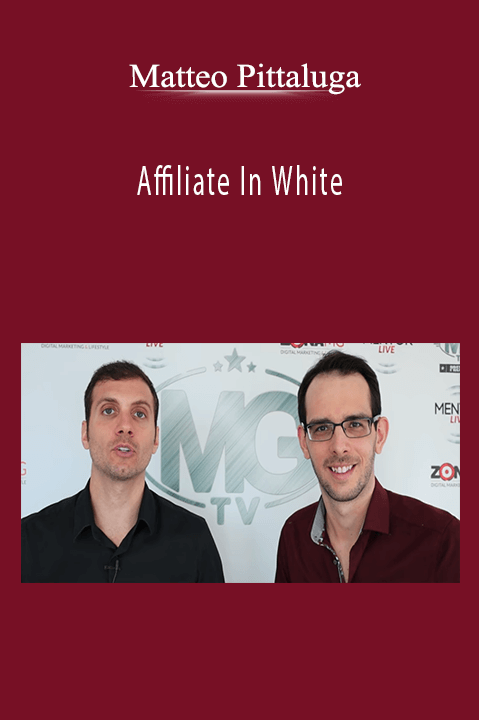 Affiliate In White – Matteo Pittaluga