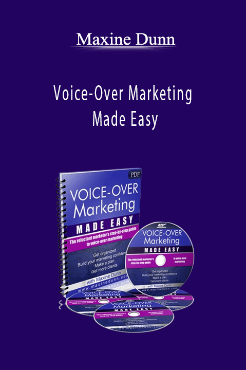 Voice–Over Marketing Made Easy – Maxine Dunn