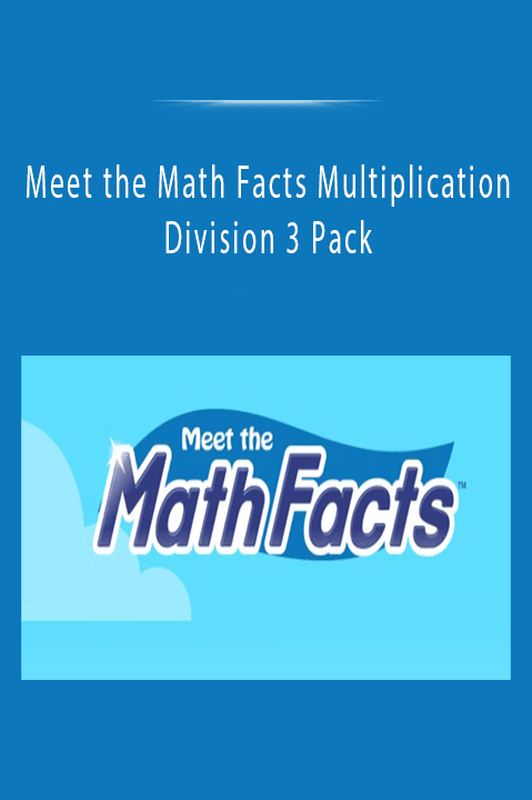 Meet the Math Facts Multiplication & Division 3 Pack