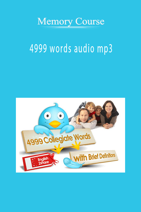 4999 words audio mp3 – Memory Course